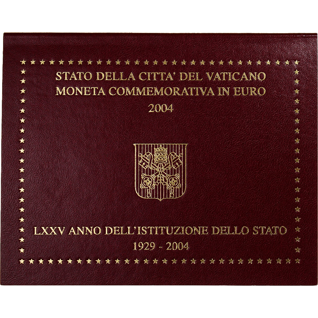 Vatican, 2 Euro, 2004, 75 ème anniversaire de la Fondation de l'Etat du