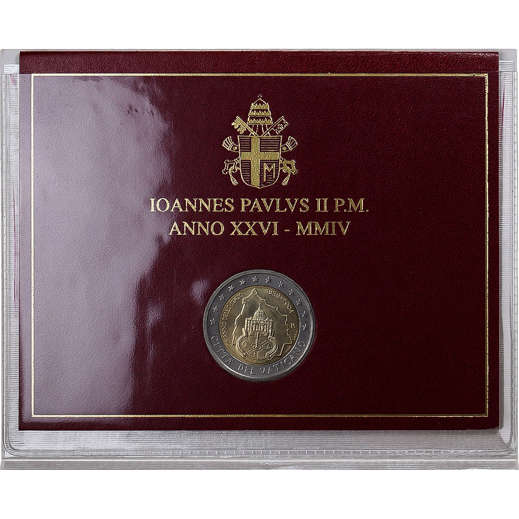 Vatican, 2 Euro, 2004, 75 ème anniversaire de la Fondation de l'Etat du