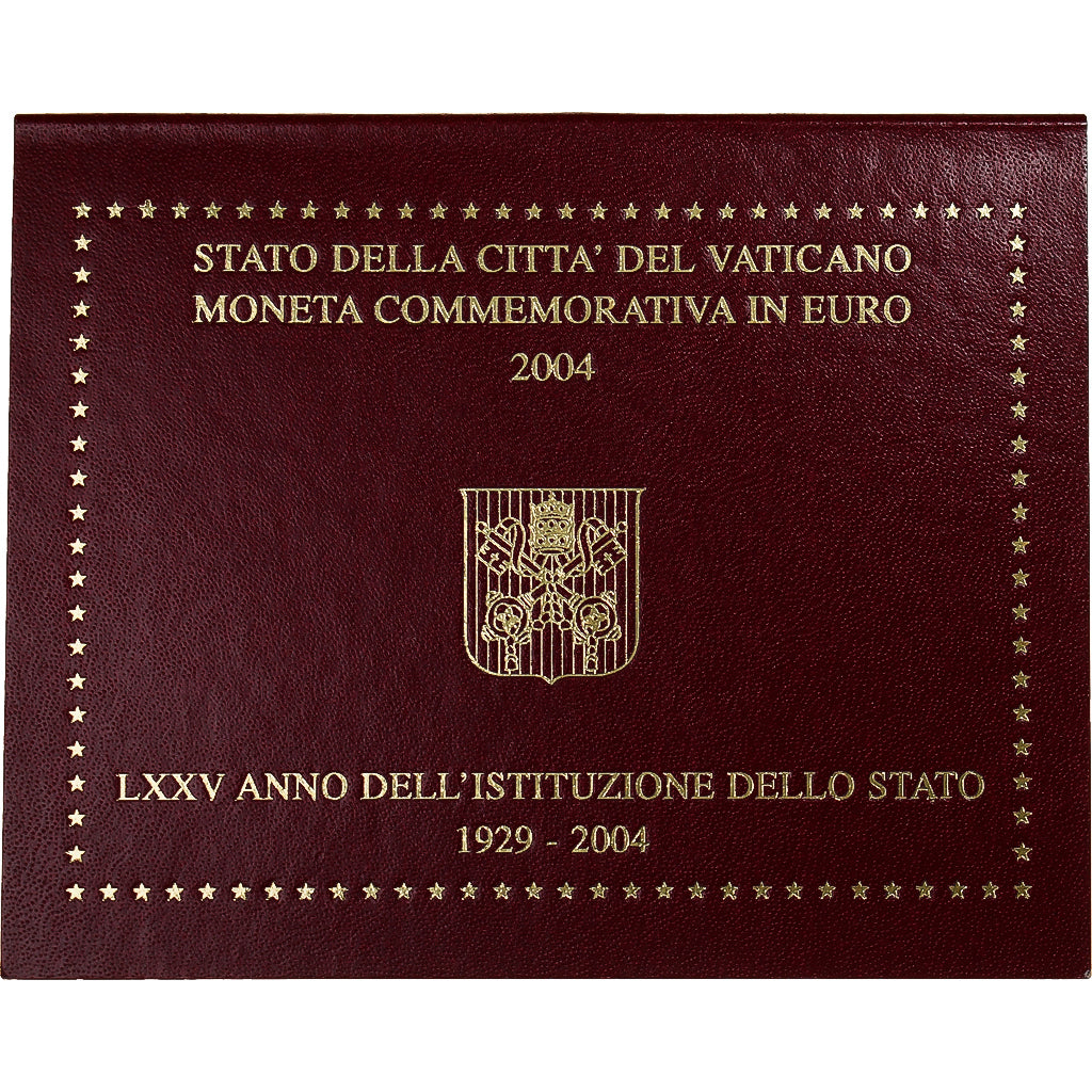 Vatican, 2 Euro, 2004, 75 ème anniversaire de la Fondation de l'Etat du