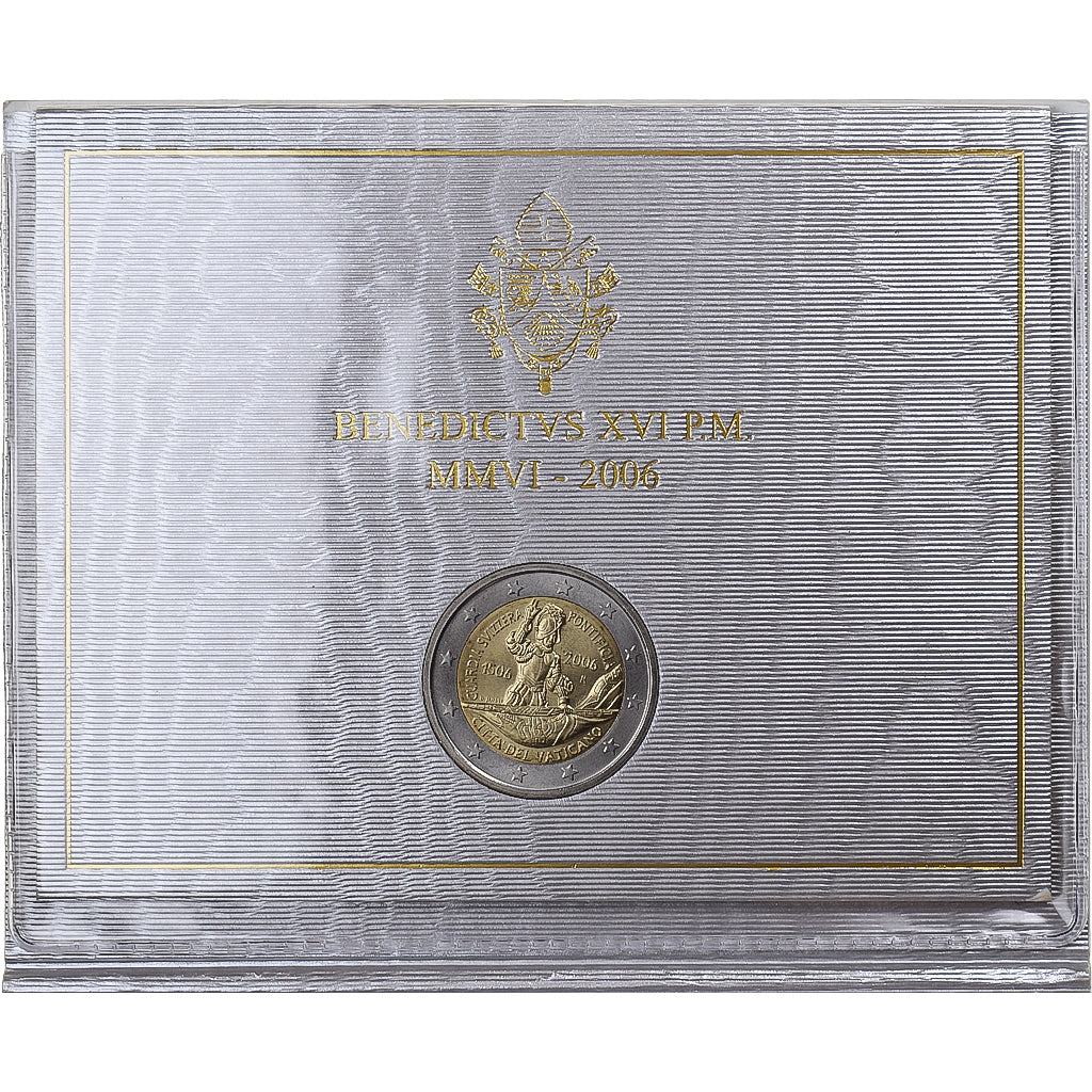 Vatican, 2 Euro, 500 ans de la Garde Suisse Pontificale, 2006, MS(65-70)