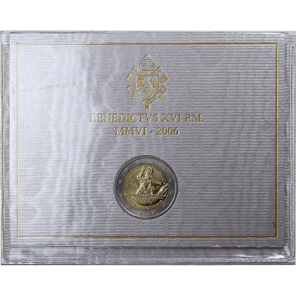 Vatican, 2 Euro, 500 ans de la Garde Suisse Pontificale, 2006, MS(65-70)