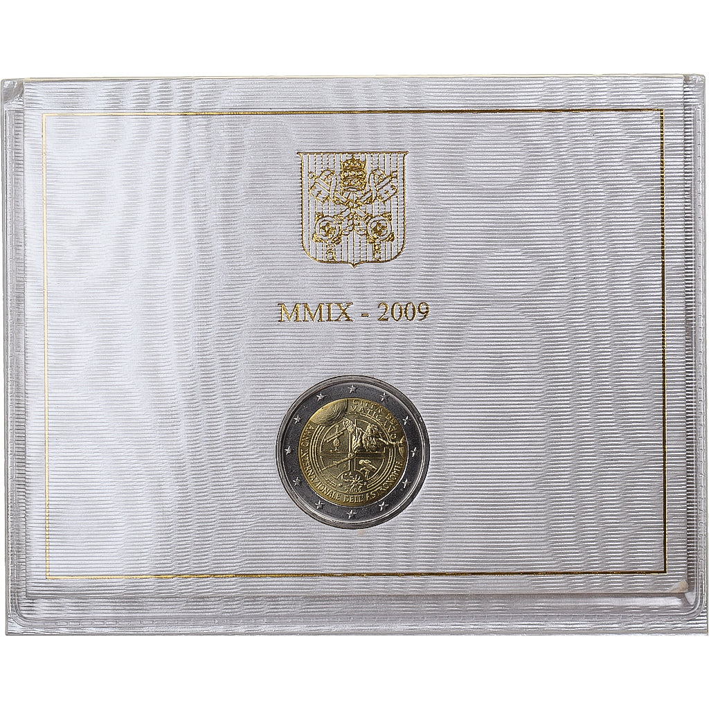Vatican, 2 Euro, Année internationale de l'Astronomie, 2009, MS(65-70)