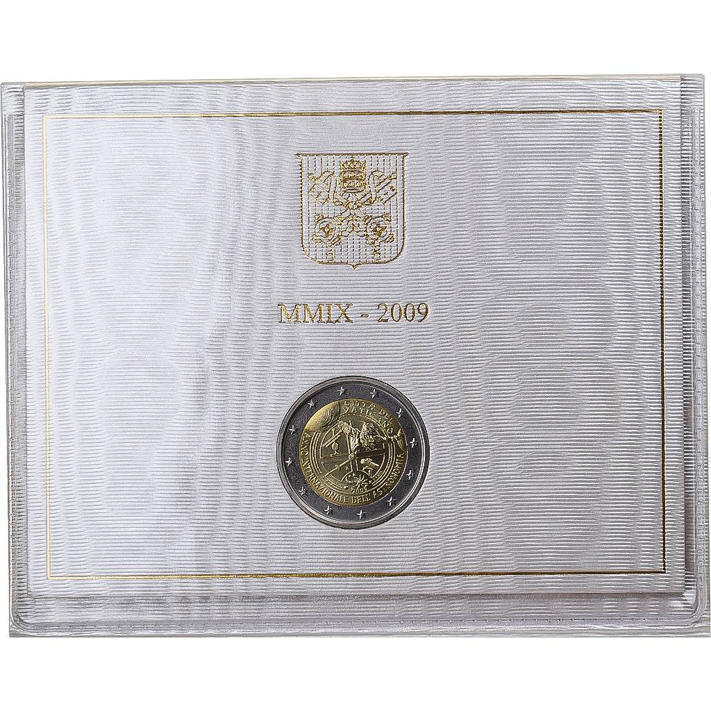 Vatikan, 2 Euro, Année internationale de l'Astronomie, 2009, STGL, Bi-Metallic