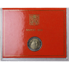 Vatican, 2 Euro, 200 ans de la gendarmerie du Vatican, 2016, FDC, Bimétallique