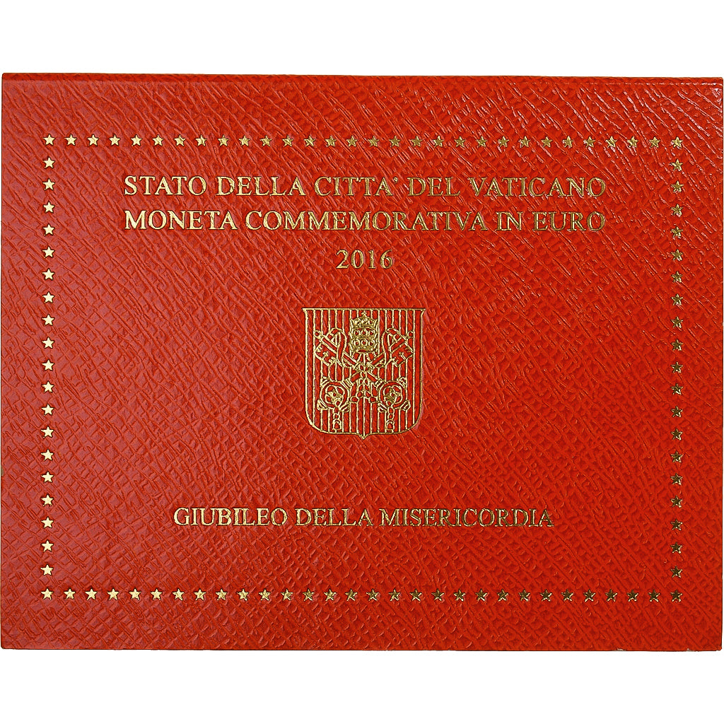 Vatican, 2 Euro, Jubilé de la Miséricorde, 2016, BU, MS(65-70), Bi-Metallic