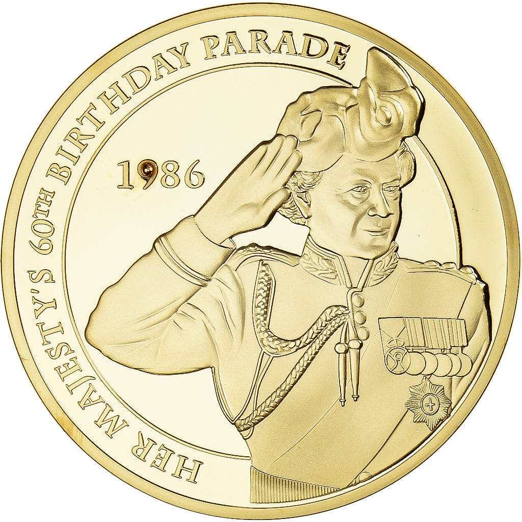 Verenigd Koninkrijk, Medaille, Her Majesty's 60th Birthday Parade, Diamond