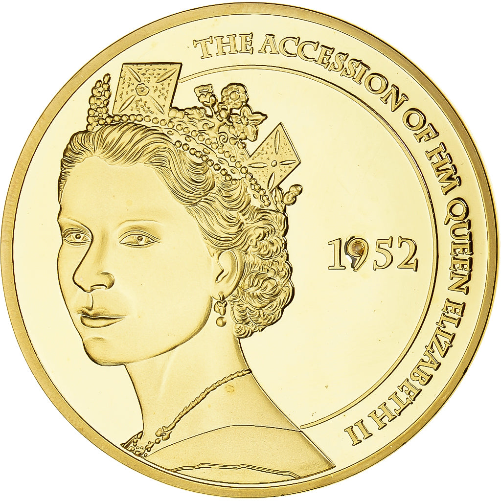 Verenigd Koninkrijk, Medaille, The Accession of HM Queen Elizabeth II, Diamond