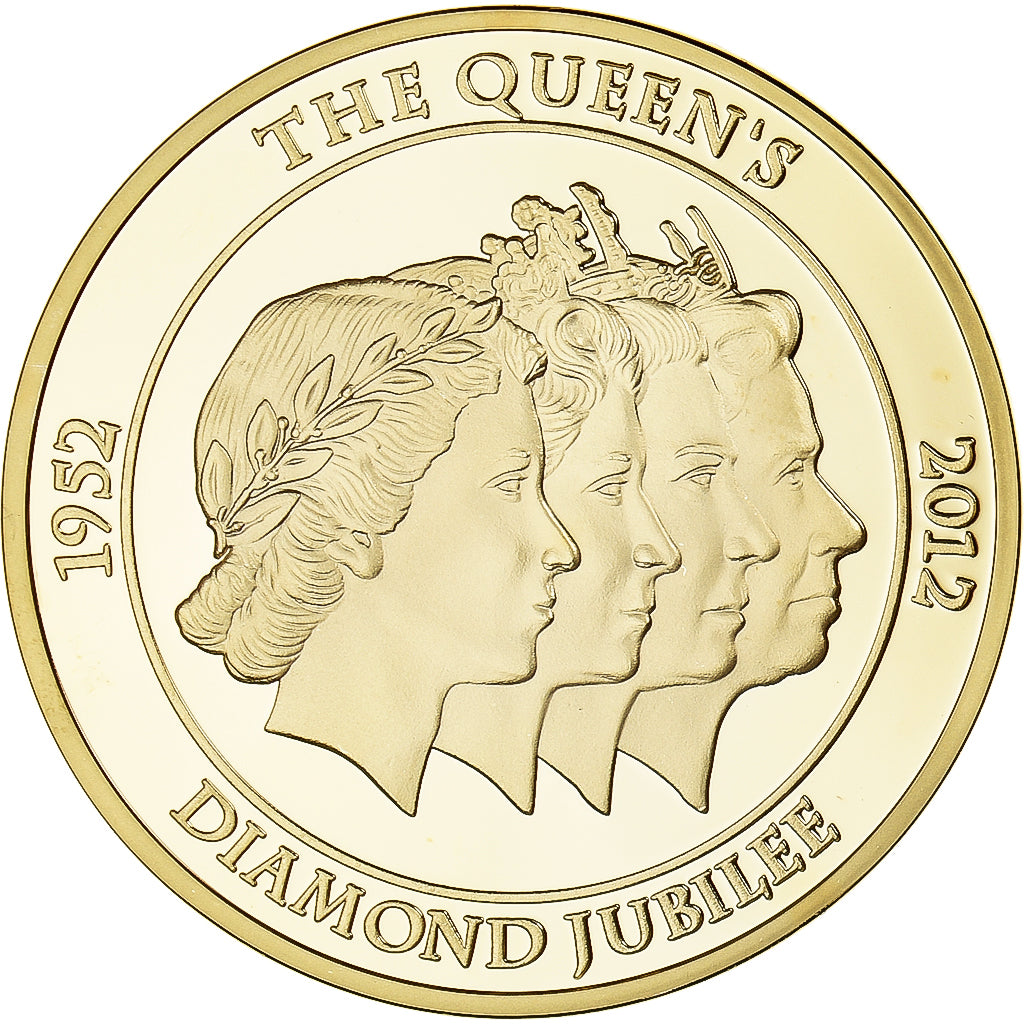 Verenigd Koninkrijk, Medaille, The Silver Jubilee, Diamond Jubilee of her