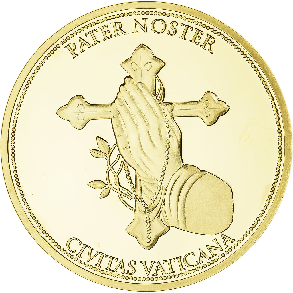 Vaticano, medaglia, Pater Noster, Civitas Vaticana, Religions & beliefs, FDC