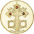 Vaticano, medalla, Benoit XVI, Tiara Papalis, Religions & beliefs, SC+, Copper
