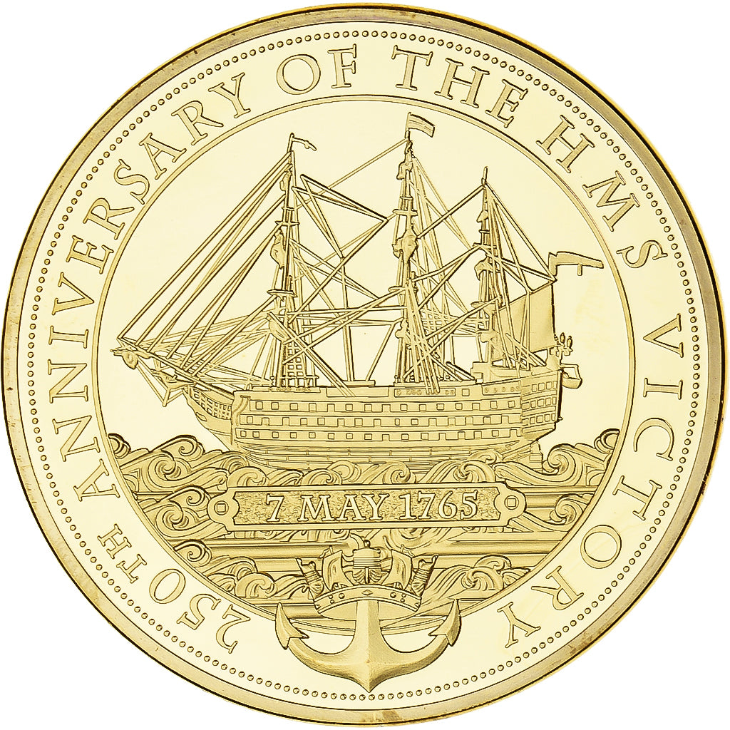 United Kingdom, Medal, Horatio Nelson, 250th Anniversary of the HMS Victory