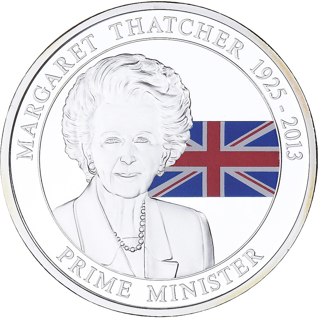 Regno Unito, medaglia, Margaret Thatcher, The Greatest Britons, FDC, Copper