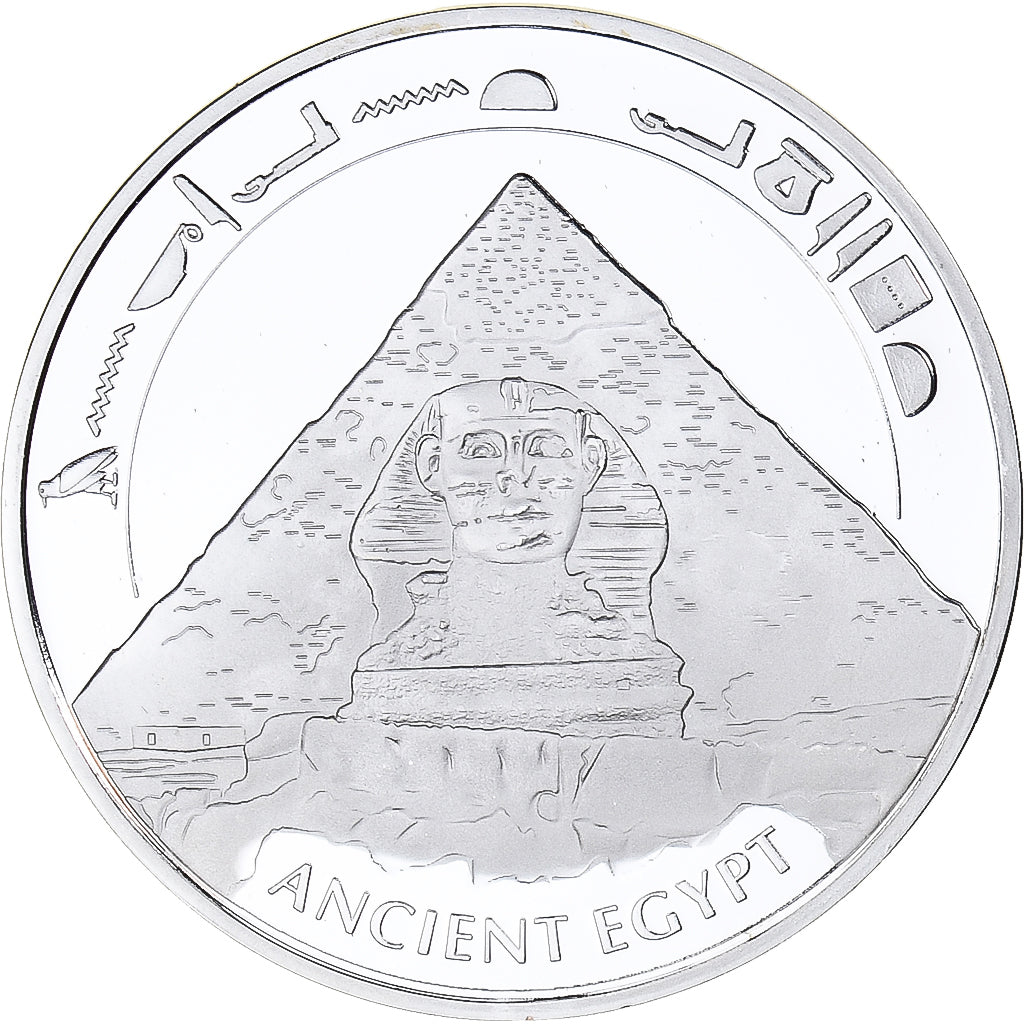 Ägypten, Medaille, Cleopatra, Ancient Egypt, STGL, Copper Plated Silver