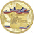 França, medalha, Les Régions de France, PARIS, MS(65-70), Cobre Dourado