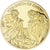 França, medalha, The Birth of Christ, MS(64), Cobre Dourado