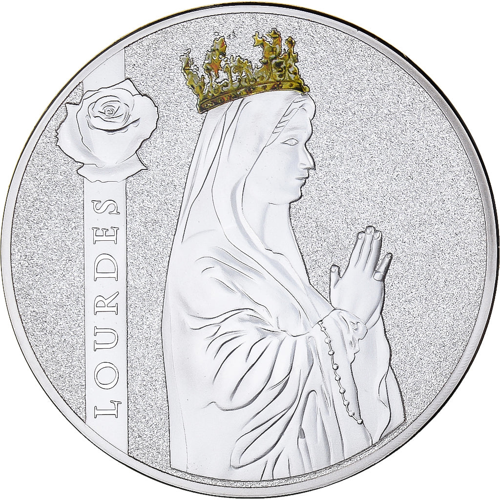 France, Medal, Lourdes, Fatima, Religions & beliefs, MS(65-70), Copper Plated