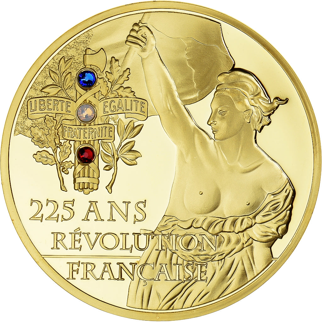 France, Medal, Révolution Française, Prise de la Bastille, MS(65-70), Copper