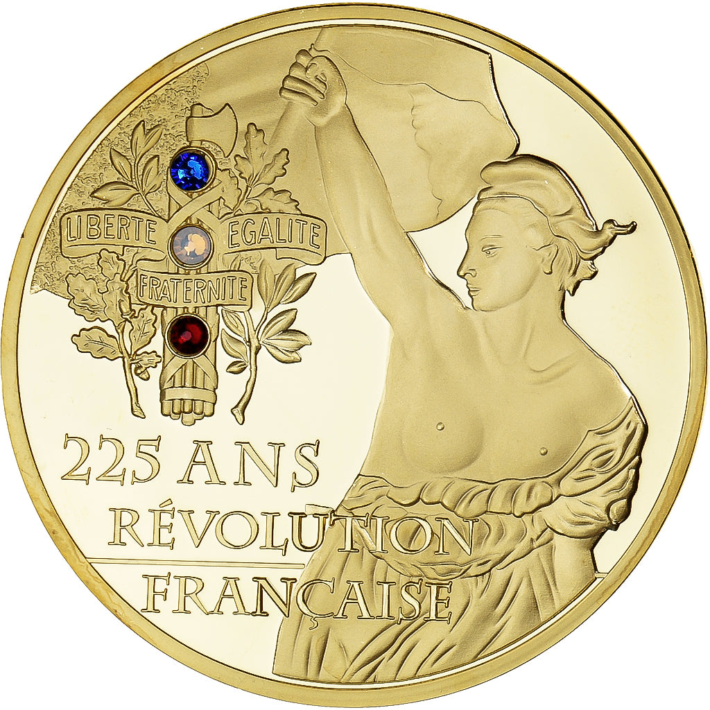 France, Medal, Révolution Française, Prise de la Bastille, MS(65-70), Copper