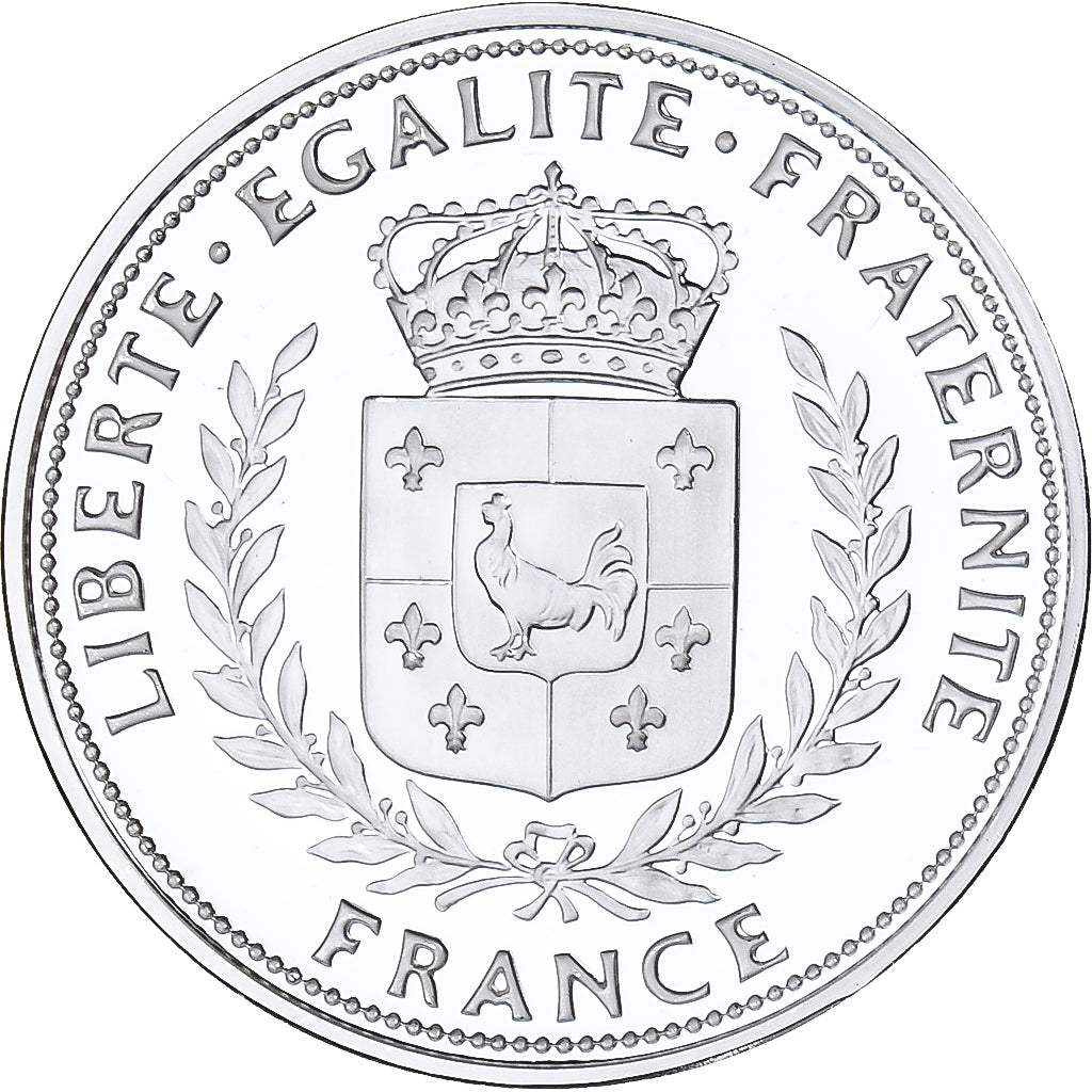Frankreich, Medaille, 10ème Anniversaire de l'Euro, UNZ, Copper Plated Silver