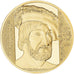France, Médaille, François Ier, Les Plus Grands Français, SPL, Copper Gilt