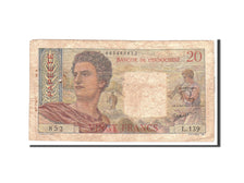 Tahiti, 20 Francs, 1963, Undated, KM:21c, SGE