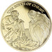 França, medalha, The Birth of Christ, MS(63), Cobre Dourado