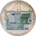 France, Medal, Monnaie Européenne, Billet de 100 Euro, 2002, MS(65-70)