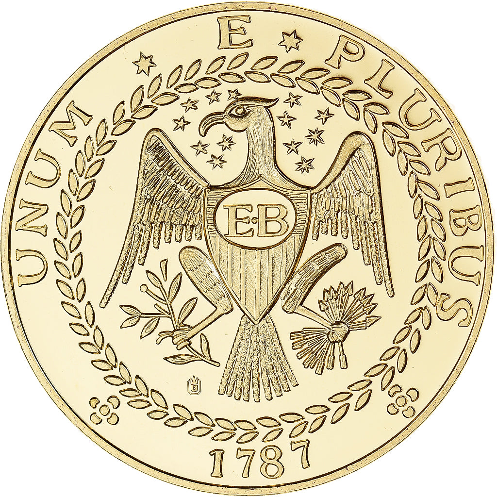 United States of America, Medal, Doubloon - Ephraim Brasher, 1787, MS(63)