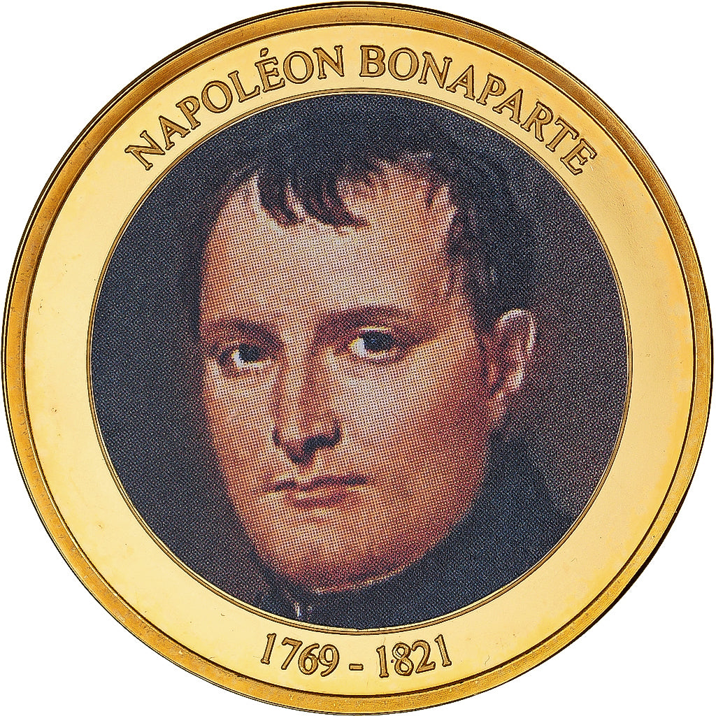 France, Medal, Les Rois de France, Napoléon Bonaparte, History, MS(63), Copper