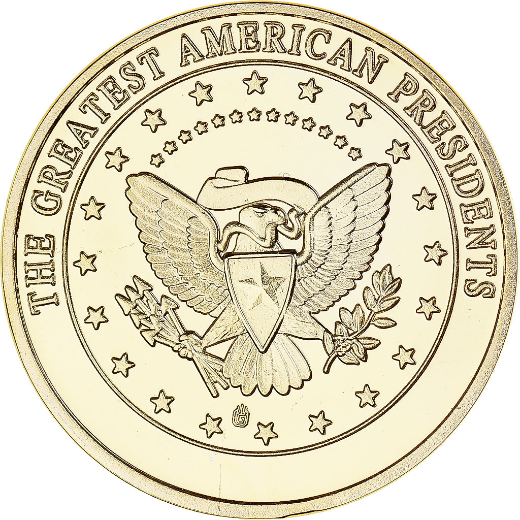 États-Unis, Médaille, John F. Kennedy, SPL, Copper Gilt