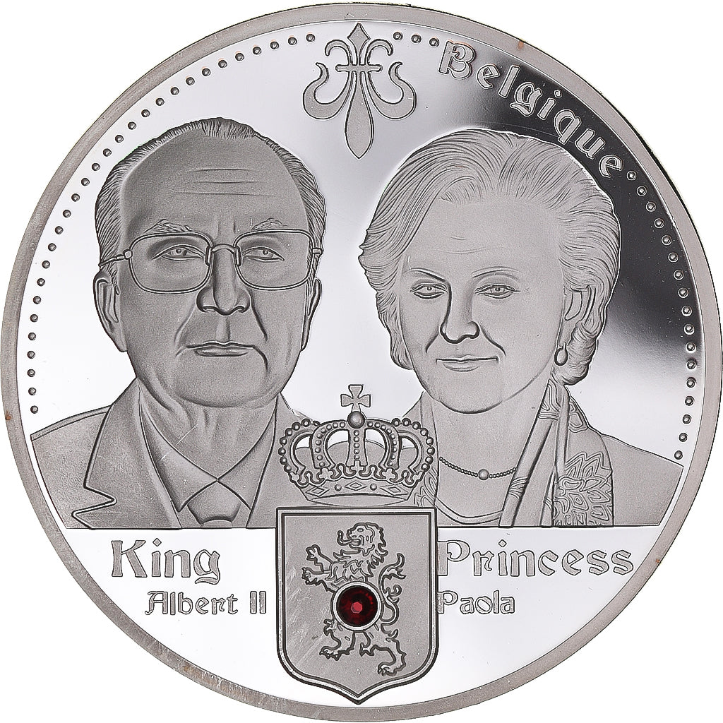 België, Medaille, Royal Dynasties of Europe, King Albert II et Princess Paola