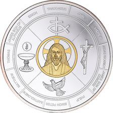 France, Medal, les Douze Apôtres, MS(63), Copper Plated Silver