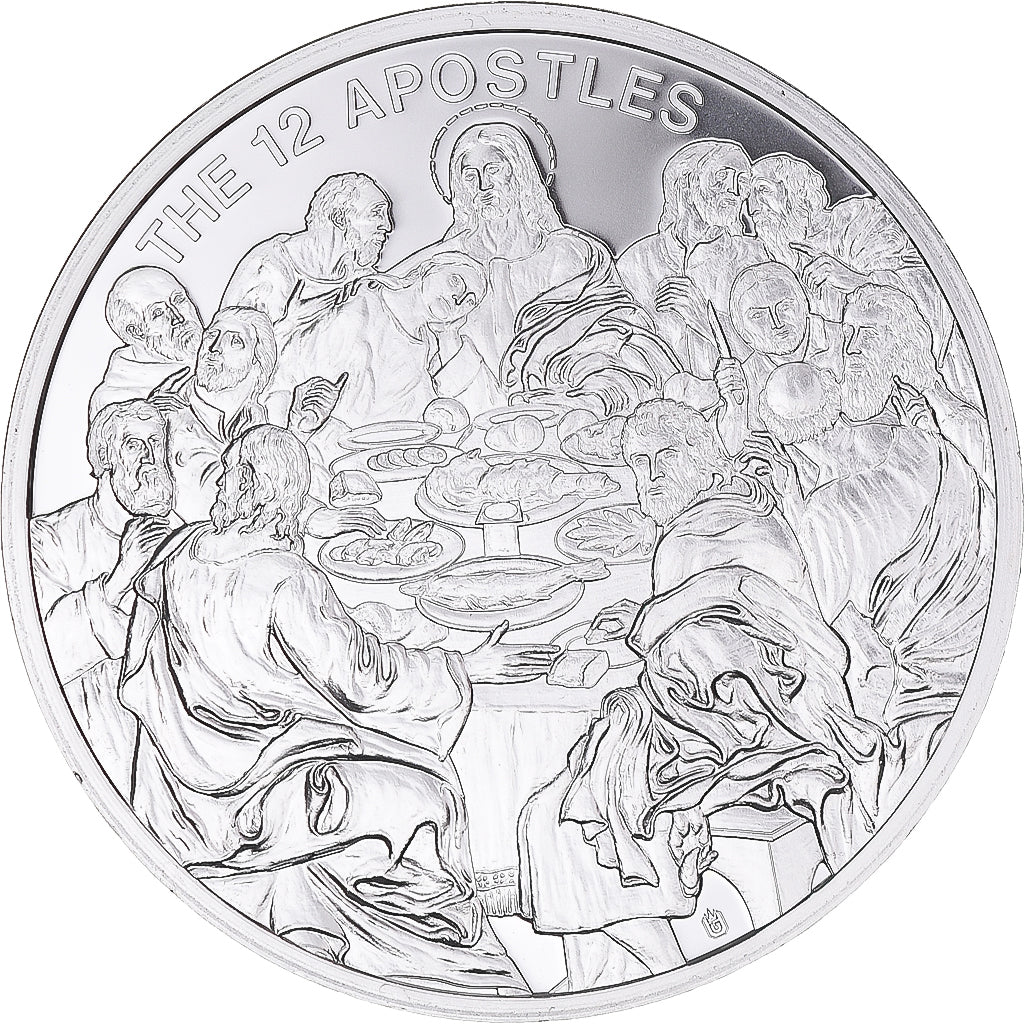 France, Medal, les Douze Apôtres, MS(63), Copper Plated Silver