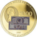 France, Médaille, Les Anciens Francs, billet de 5000 Francs Victoire, SPL