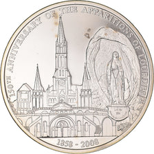 France, Médaille, 150ème Anniversaire de Lourdes, 2008, SPL, Du cupronickel