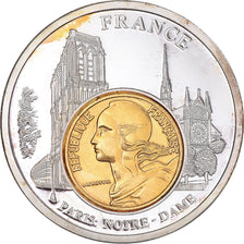 Frankreich, Medaille, European Currencies, Paris Notre-Dame, Arts & Culture