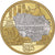 Frankrijk, Medaille, Les Régions de France, PARIS, UNC, Copper Gilt
