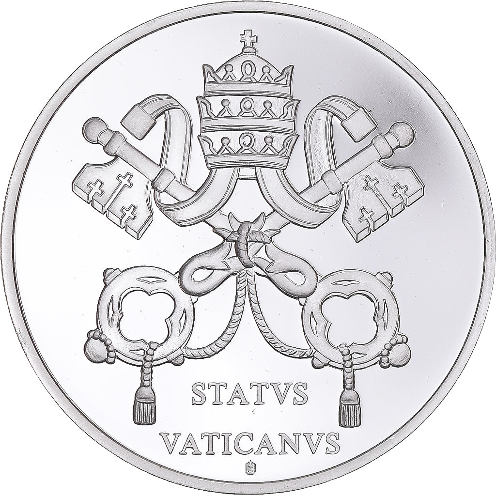 Vatican, Medal, Jean-Paul II, 1978-2005, MS(63), Copper Plated Silver