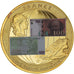France, Medal, Europa, Devises Converties, MS(60-62), Copper-Nickel Gilt