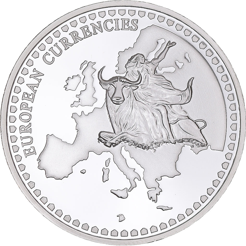 France, Medal, Monnaies Européennes, Sacré-Coeur, Paris, MS(63), Copper-nickel