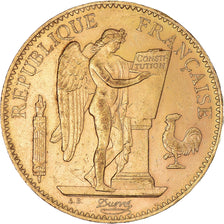 Monnaie, France, 100 Francs, 1911, Paris, TTB+, Or, Gadoury:1137a, KM:858