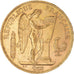 Monnaie, France, 100 Francs, 1911, Paris, TTB+, Or, Gadoury:1137a, KM:858