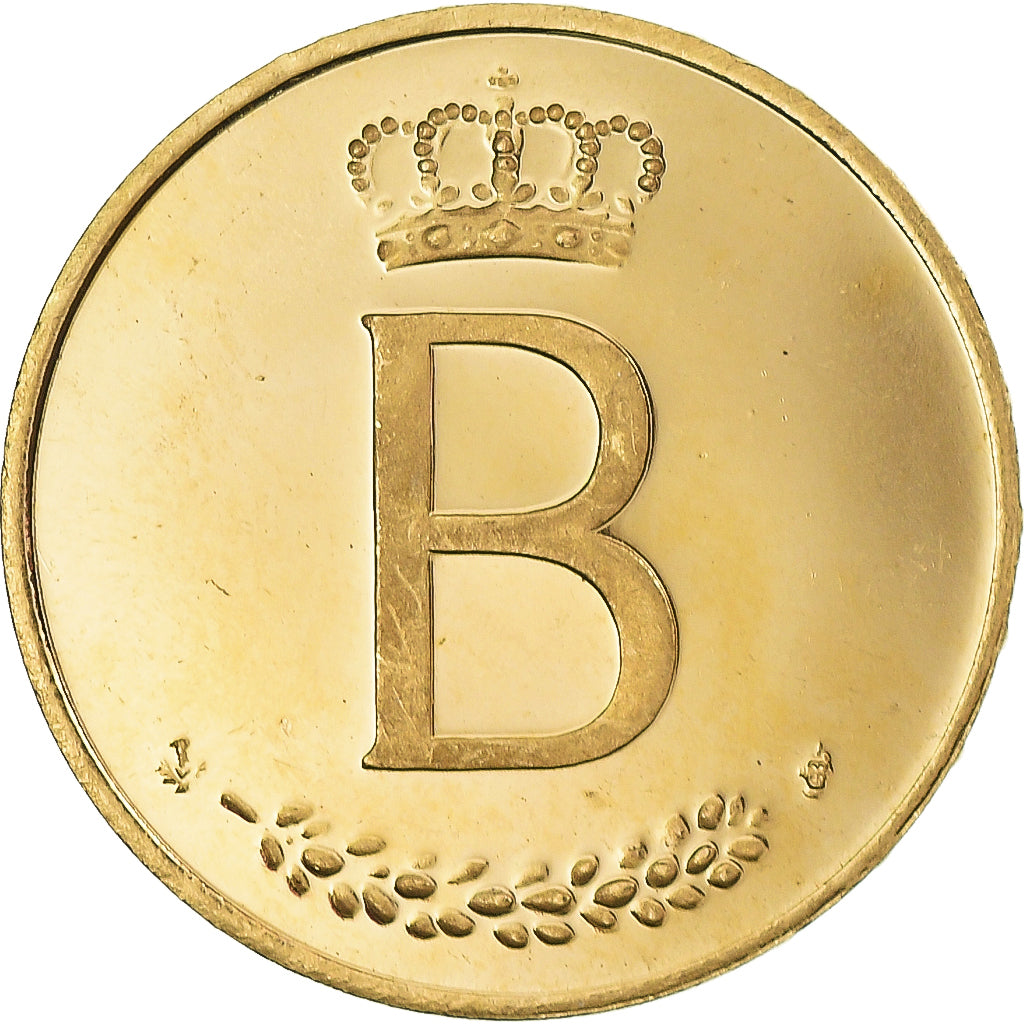 Munten, België, Baudouin I, 25th Anniversary of Accession, 20 Francs, 20 Frank