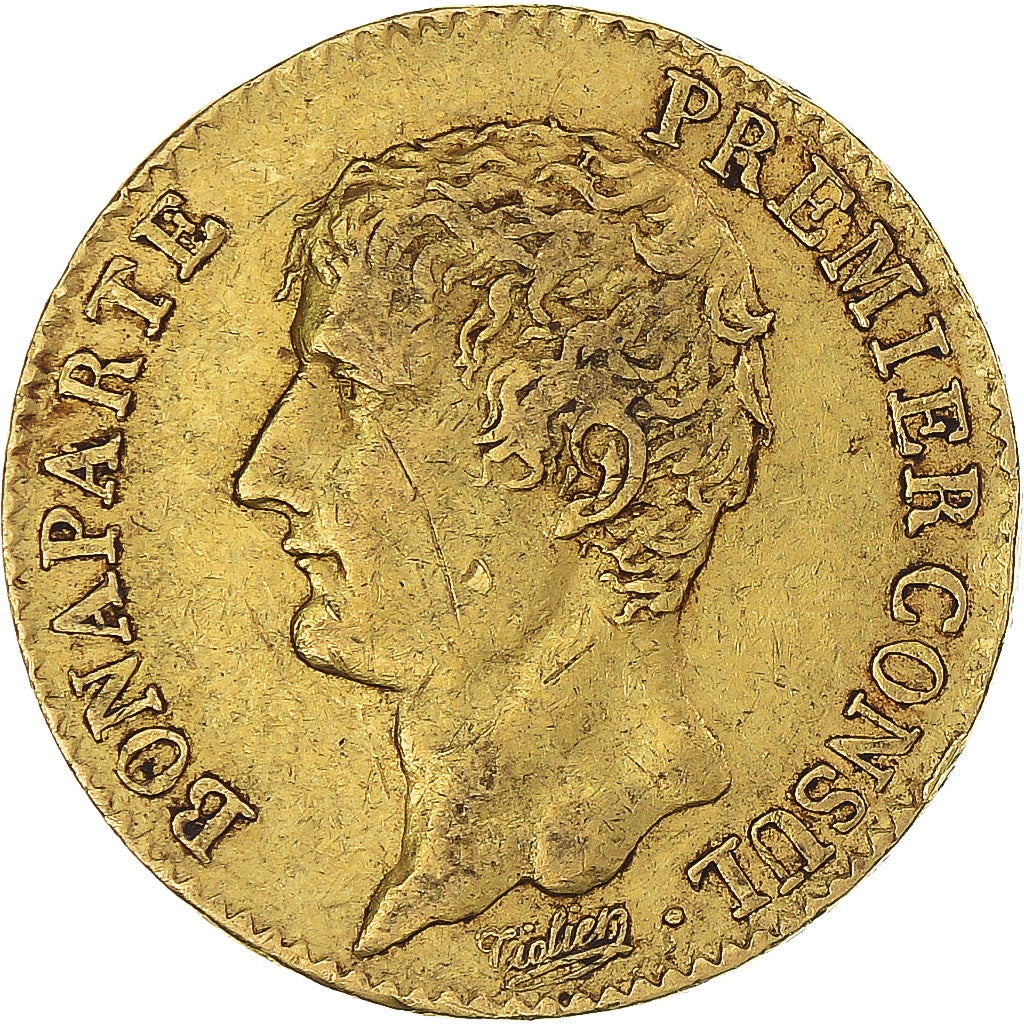 Coin, France, Napoléon I, 20 Francs, An 12, Paris, AU(50-53), Gold, KM:651