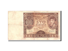 Poland, 100 Zlotych, 1932, 1932-06-02, KM:74a, VF(20-25)