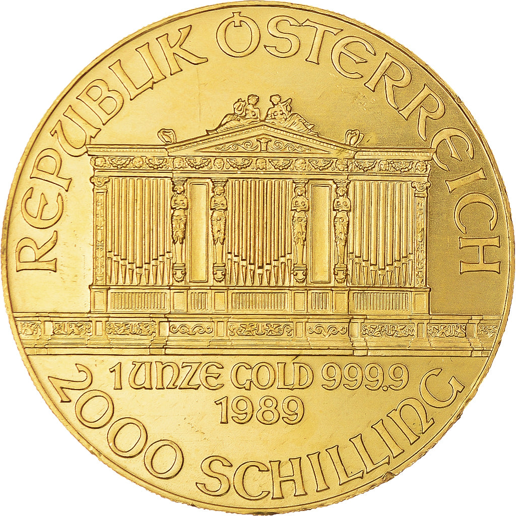 Monnaie, Autriche, 2000 Schilling, 1989, Vienna, 1 Oz, SPL, Or, KM:2990