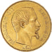 Moneta, Francia, Napoleon III, Napoléon III, 50 Francs, 1856, Paris, BB+, Oro