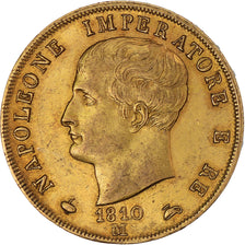 Coin, ITALIAN STATES, KINGDOM OF NAPOLEON, Napoleon I, 40 Lire, 1810, Milan