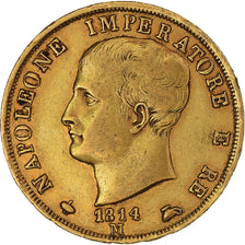 Coin, ITALIAN STATES, KINGDOM OF NAPOLEON, Napoleon I, 40 Lire, 1814, Milan