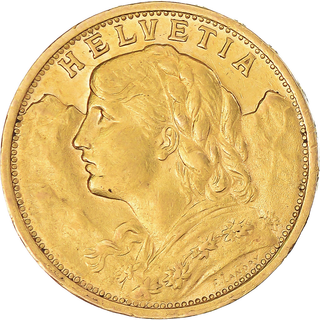 Moneda, Suiza, 20 Francs, 1899, Bern, MBC+, Oro, KM:35.1